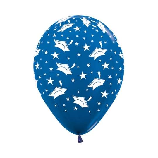 Globos Grado Metal Azul