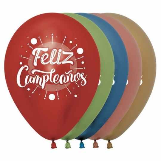 Feliz Cumpleaños Multicolor